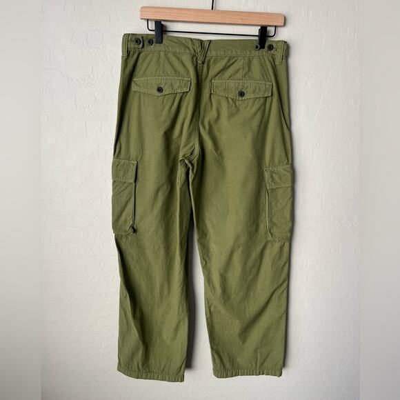 Madewell Low-Slung baggy cargo pants Green 29 - Picture 9 of 15